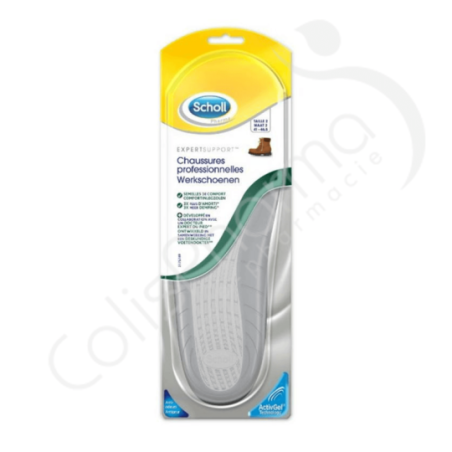 Scholl Pharma Semelles Chaussures professionnelles - Taille 2 - Pointure 41,5 - 46,5