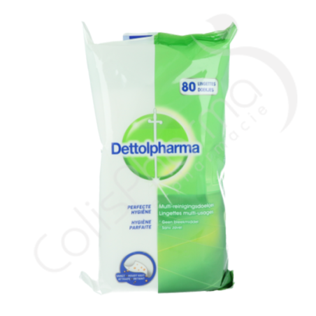 Dettolpharma Original Lingettes Multi Usage - 80 pièces