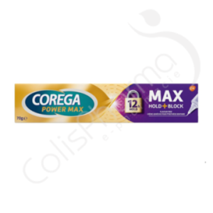 Corega Power Max Hold+Block - Tube 70 g
