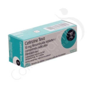 Cetirizine Teva 10 mg - 50 comprimés