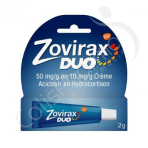 Zovirax Duo 50 mg/g + 10 mg/g - Crème 2 g