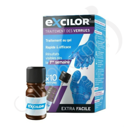 Excilor Traitement des verrues au gel - 4 ml