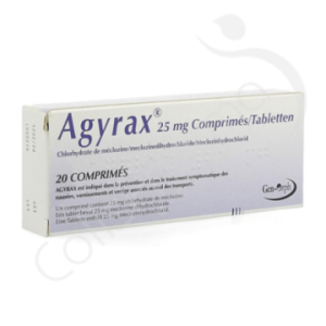 Agyrax 25 mg - 20 tabletten