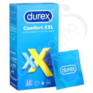 Durex Originals Comfort XXL - 10 préservatifs