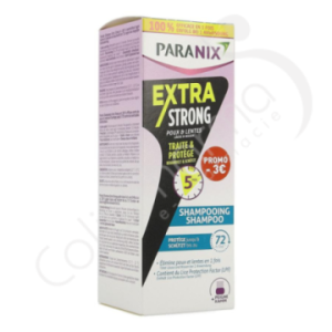 Paranix Extra Strong Shampooing Poux & Lentes - 200 ml