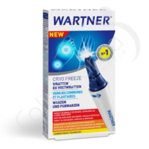 Wartner Cryo Freeze 2.0 Verrues communes et plantaires - Stylo 14 ml