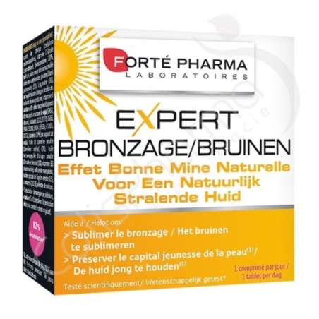 Forté Pharma Expert Bronzage - 28 comprimés