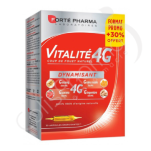 Forté Pharma Energie Vitalité 4G Promo Pack - 30 ampoules