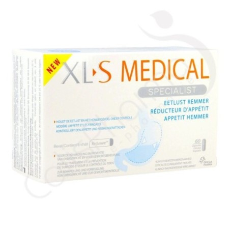 XLS Medical Réducteur d'Appétit - 60 gélules