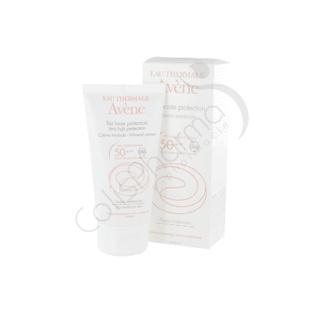 Avène Zonnecreme Minerale Zeer Hoge Bescherming SPF 50+ - 50 ml