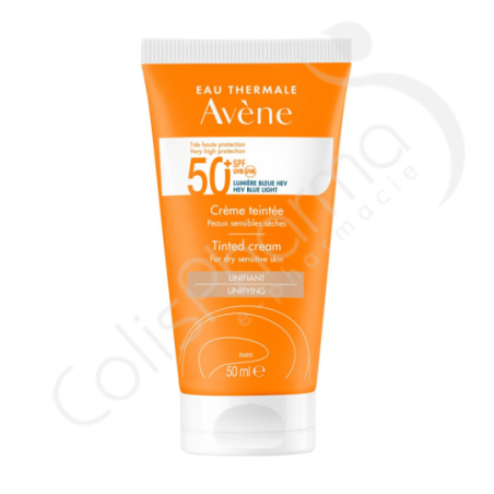 Avène Getinte Crème Zeer Hoge Bescherming SPF 50+ - 50 ml