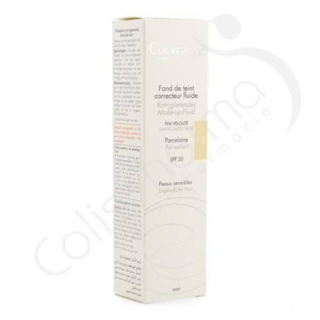 Avène Fond De Teint Correcteur Fluide Porcelaine - 30 ml