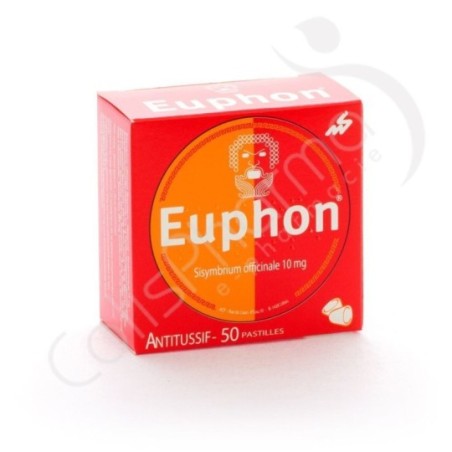 Euphon 10 mg - 50 pastilles à sucer