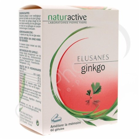 Elusanes Ginkgo - 60 capsules