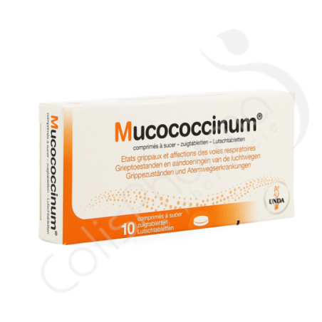 Mucococcinum - 10 comprimés à sucer