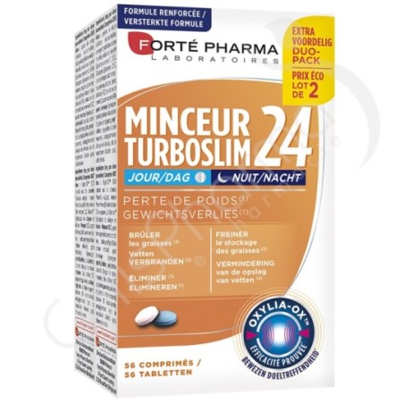 Forté Pharma Minceur 24 Dag/Nacht - 56 tabletten