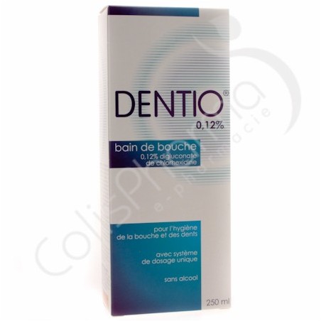 Dentio 0,12% - Bain de bouche 250 ml