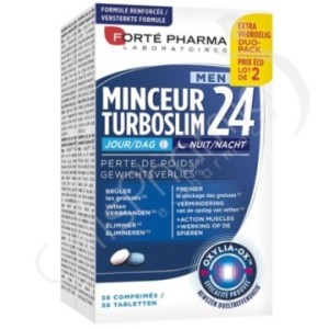 Forté Pharma Minceur 24 Men Dag/Nacht - 56 tabletten