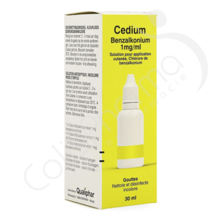Cedium Benzalkonium 1 mg/ml - Gouttes 30 ml