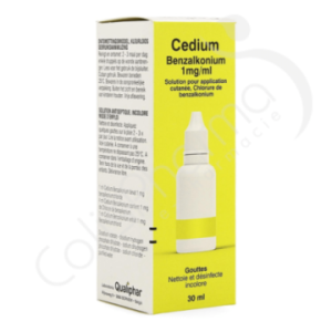 Cedium Benzalkonium 1 mg/ml - Druppels 30 ml