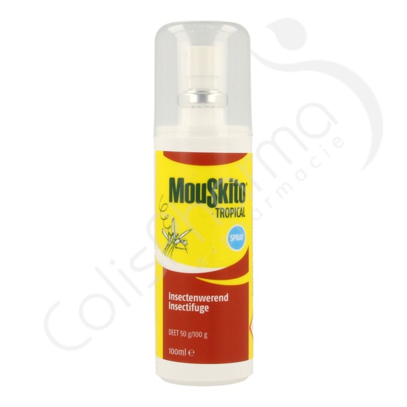 Mouskito Tropical Spray 100ml  Anti-moustiques - Insectes - Répulsifs
