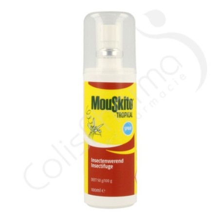 MOUSKITO TROPICAL SPRAY 100 ML - Anti Moustique - Pharmacie de Steinfort