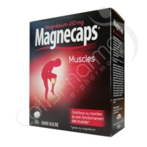 Magnecaps Muscles - 30 comprimés effervescents