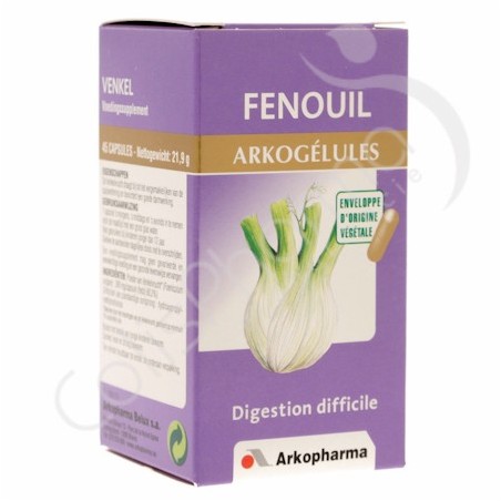 Arkogélules Fenouil - 45 gélules