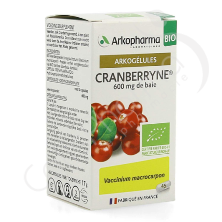 Arkogélules Cranberryne Bio - 45 gélules