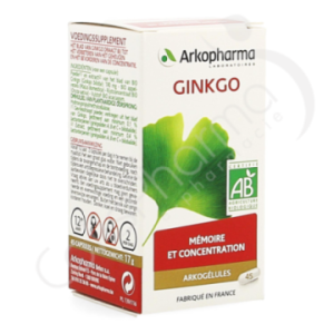 Arkocapsules Gingko - 45 capsules