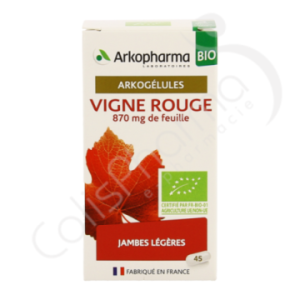 Arkogélules Vigne Rouge Bio - 45 gélules