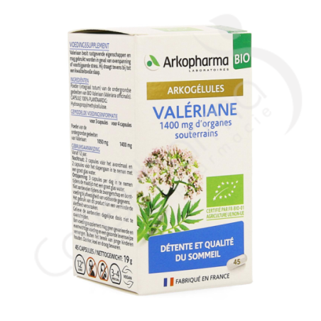 Arkocapsules Valeriaan Bio - 45 capsules