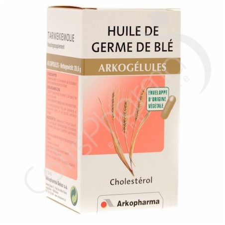 Arkogélules Huile de Germe de Blé - 60 gélules