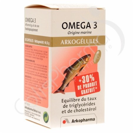 Arkogélules Omega 3 - 60 gélules