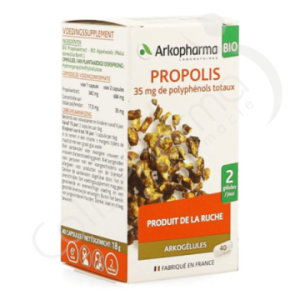 Arkocapsules Propolis - 40 capsules