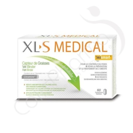 XLS Medical Capteur de Graisses - 60 comprimés