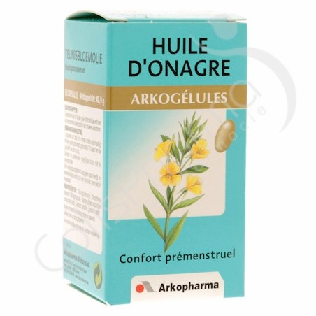 Arkogélules Huile d'Onagre - 60 gélules