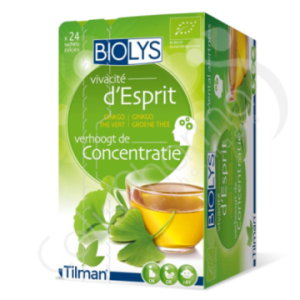 Biolys Ginkgo Groene Thee - 24 sachets