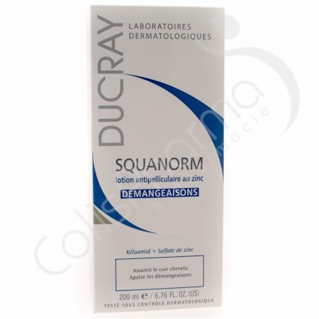Ducray Squanorm Lotion Anti-roos Zink - 200 ml