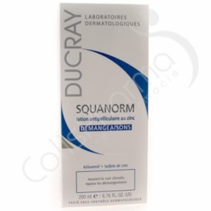 Ducray Squanorm Lotion Antipelliculaire au Zinc - 200 ml