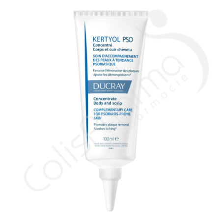 Ducray Kertyol PSO Gezichts- en Lichaamscrème - 100 ml