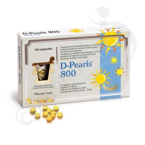 D-Pearls 800 - 120 capsules