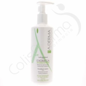 A-Derma Exomega Control Emolient Milk - 400 ml