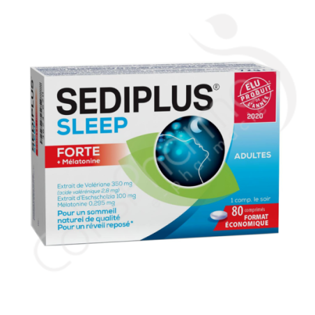SediPlus Sleep Forte - 80 comprimés