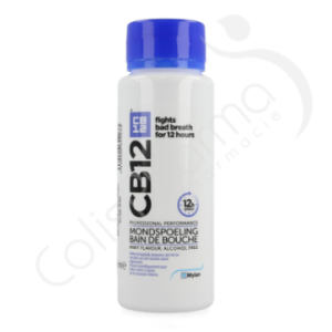 CB12 Mondwater Munt Alcoholvrij - 250 ml
