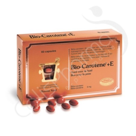 Bio-Carotène + Vitamine E - 60 capsules