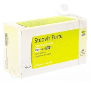 Steovit Forte 1000 mg/800 UI - 84 comprimés