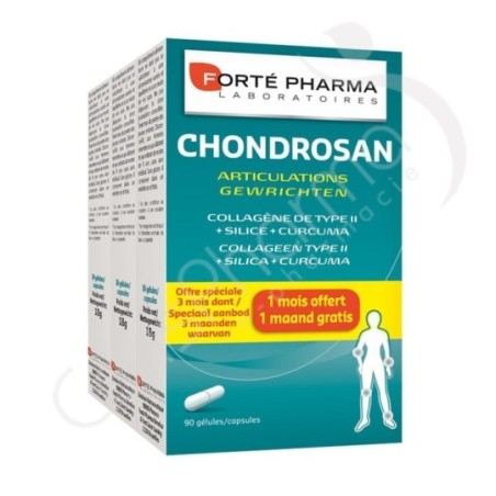 Forte Pharma Chondrosan Promo Pack - 60 + 30 gélules
