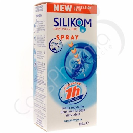 Silikom Spray Lotion Couvrante - 100 ml