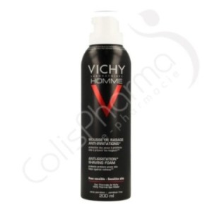 Vichy Homme Mousse à Raser Anti-Irritations - 200 ml